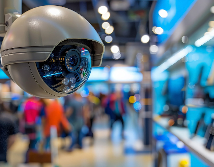 Vidéosurveillance intelligente exploitant l’intelligence artificielle pour détecter les tentatives de vol à l’étalage dans un magasin, pour améliorer la sécurité et l’expérience client.